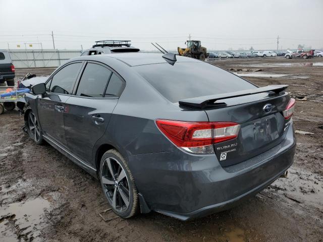 4S3GKAL66J3601203 - 2018 SUBARU IMPREZA SPORT GRAY photo 2