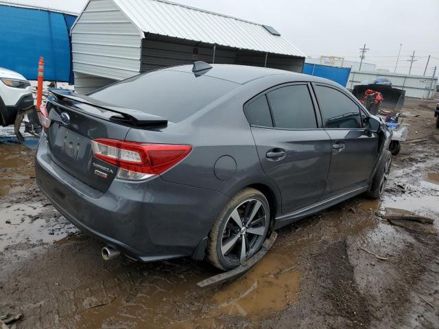 4S3GKAL66J3601203 - 2018 SUBARU IMPREZA SPORT GRAY photo 3