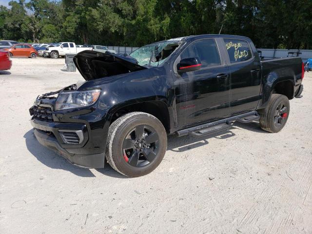 1GCGSCENXM1171174 - 2021 CHEVROLET COLORADO LT BLACK photo 1