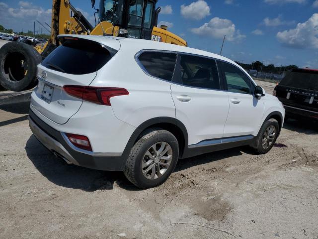 5NMS23ADXLH147114 - 2020 HYUNDAI SANTA FE SE WHITE photo 3