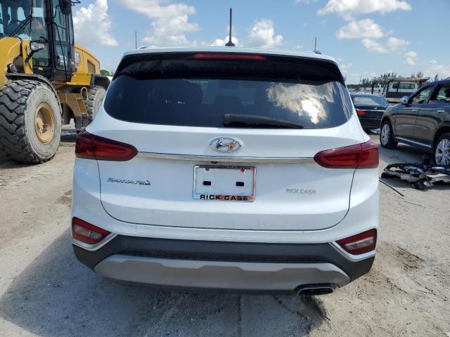 5NMS23ADXLH147114 - 2020 HYUNDAI SANTA FE SE WHITE photo 6