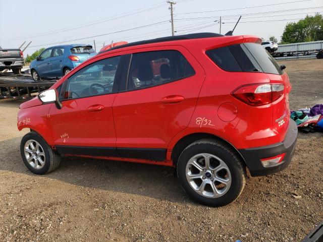 MAJ3P1TE0JC240175 - 2018 FORD ECOSPORT SE RED photo 2