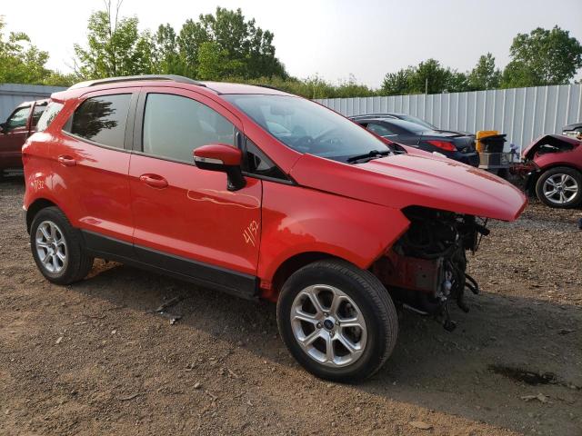 MAJ3P1TE0JC240175 - 2018 FORD ECOSPORT SE Rojo foto 4