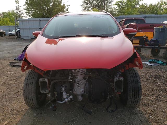 MAJ3P1TE0JC240175 - 2018 FORD ECOSPORT SE Rojo foto 5