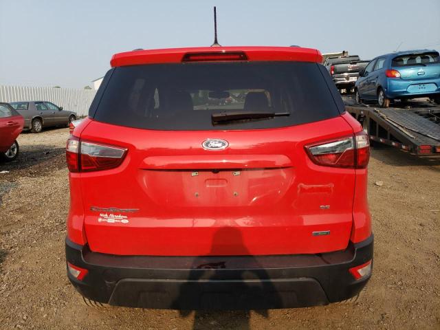 MAJ3P1TE0JC240175 - 2018 FORD ECOSPORT SE Rojo foto 6