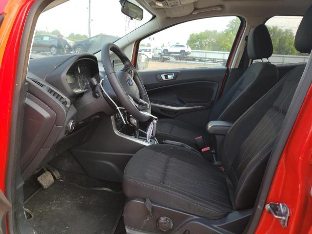 MAJ3P1TE0JC240175 - 2018 FORD ECOSPORT SE Rojo foto 7