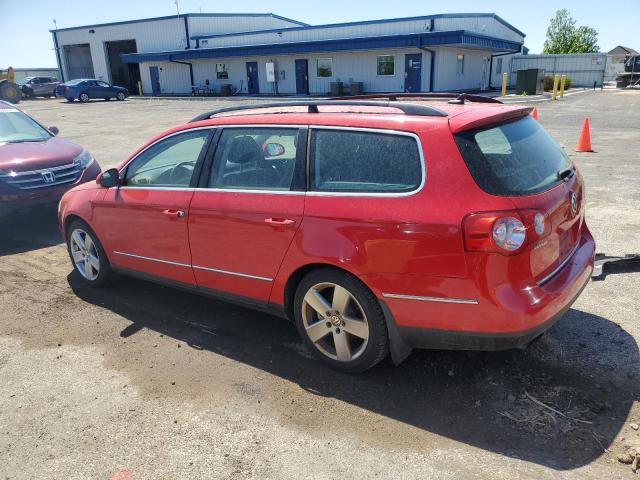 WVWLK73C58E054091 - 2008 VOLKSWAGEN PASSAT WAGON KOMFORT RED photo 2