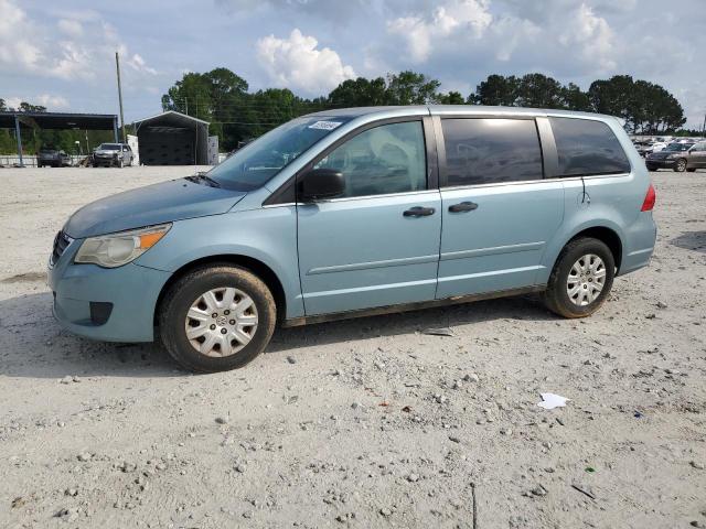 2V8HW44119R541576 - 2009 VOLKSWAGEN ROUTAN S BLUE photo 1
