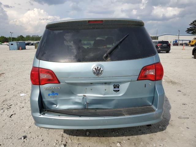 2V8HW44119R541576 - 2009 VOLKSWAGEN ROUTAN S BLUE photo 6