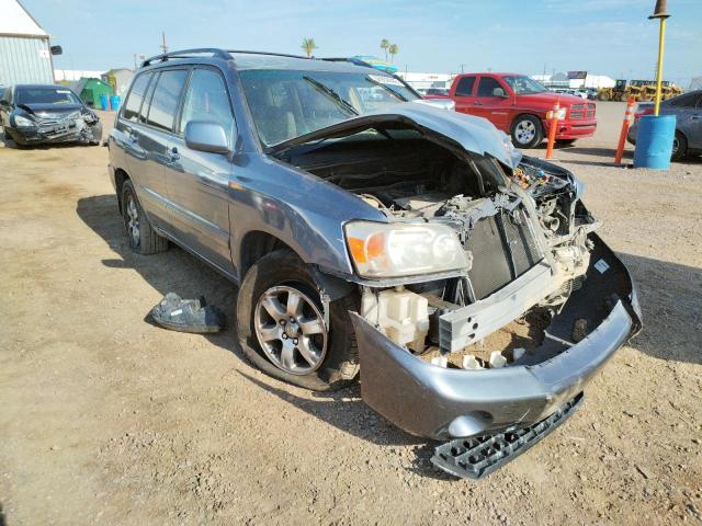 JTEDP21A950089053 - 2005 TOYOTA HIGHLANDER LIMITED BLUE photo 9