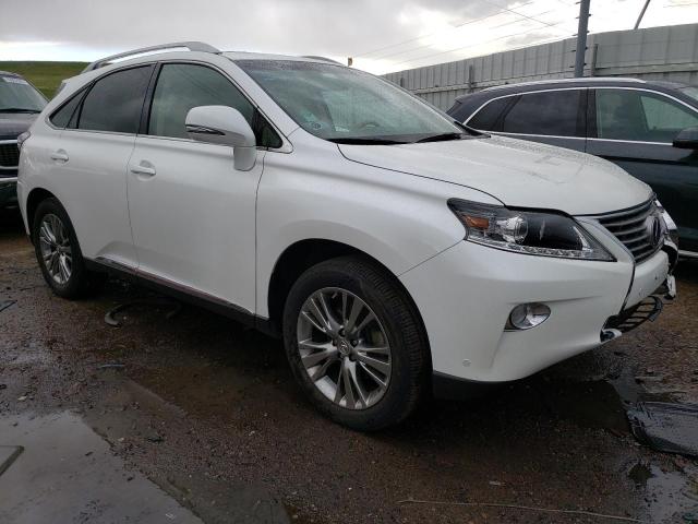 JTJBC1BA0E2453555 - 2014 LEXUS RX 450 WHITE photo 4