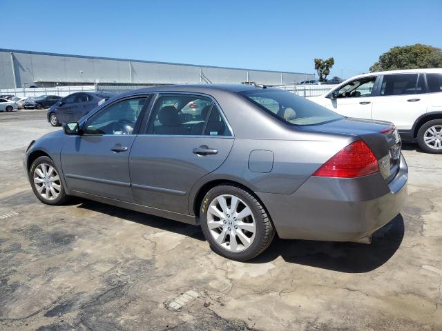 1HGCM66527A094234 - 2007 HONDA ACCORD EX GRAY photo 2