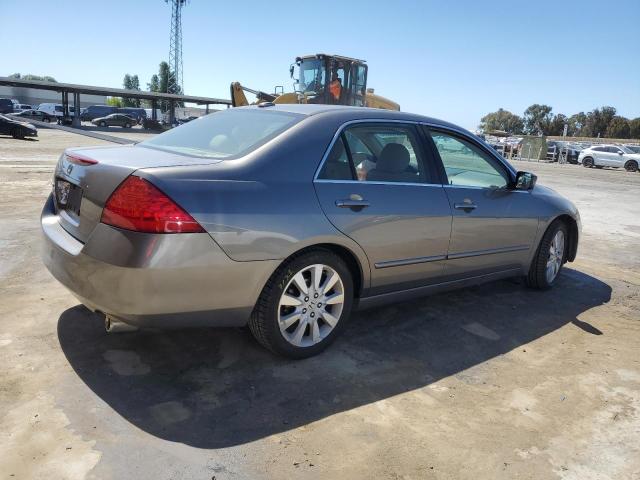 1HGCM66527A094234 - 2007 HONDA ACCORD EX GRAY photo 3