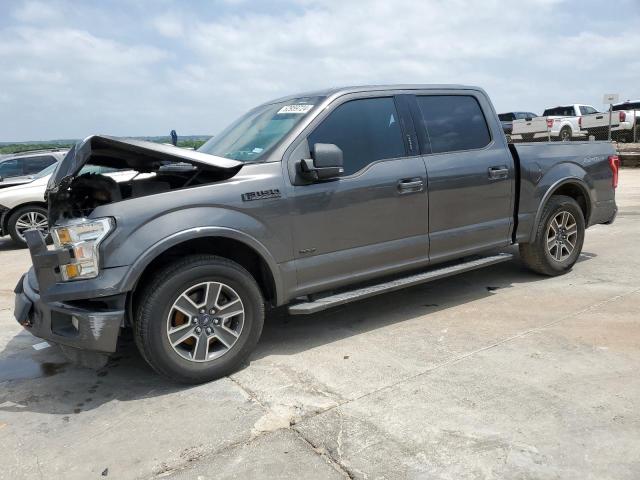 1FTEW1CP3FKD34121 - 2015 FORD F150 SUPERCREW CHARCOAL photo 1