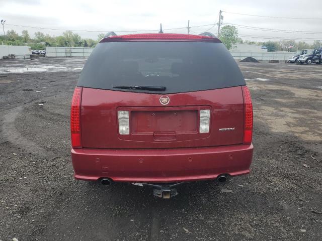 1GYEE637670165994 - 2007 CADILLAC SRX RED photo 6