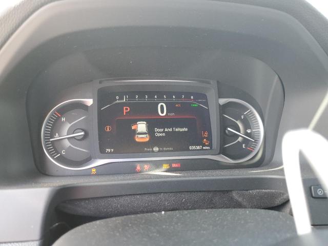 5FNYF8H57NB000361 - 2022 HONDA PASSPORT EXL GRAY photo 9