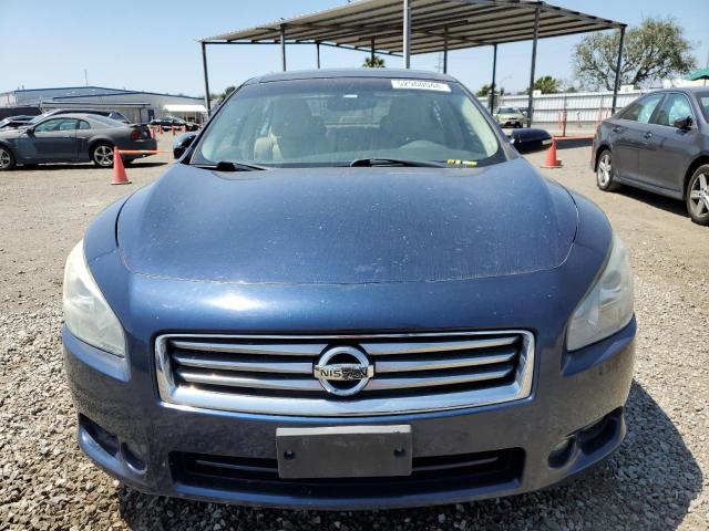 1N4AA5AP8EC462554 - 2014 NISSAN MAXIMA S BLUE photo 5