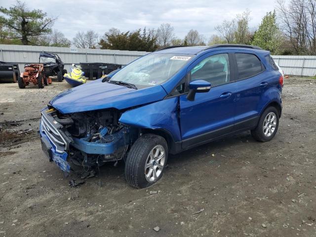 MAJ6S3GL4KC255862 - 2019 FORD ECOSPORT SE ლურჯი ფოტო 1