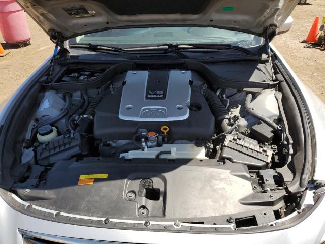 JNKCV64E88M101958 - 2008 INFINITI G37 BASE SILVER photo 11