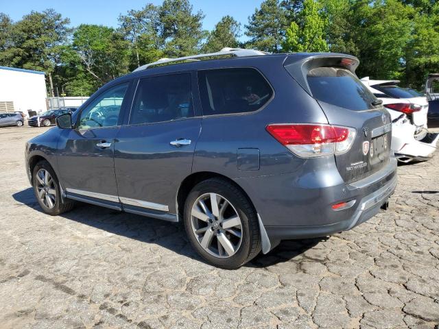 5N1AR2MN2DC675716 - 2013 NISSAN PATHFINDER S GRAY photo 2