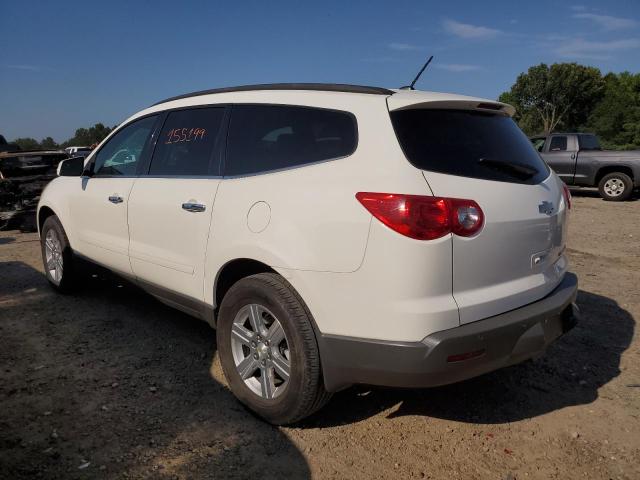 1GNKRJED8CJ228706 - 2012 CHEVROLET TRAVERSE LT WHITE photo 3