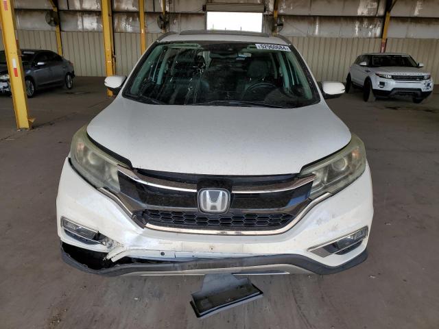 5J6RM3H99GL007998 - 2016 HONDA CR-V TOURING WHITE photo 5