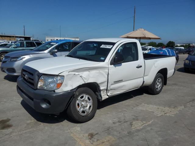 5TENX22N69Z614165 - 2009 TOYOTA TACOMA WHITE photo 1