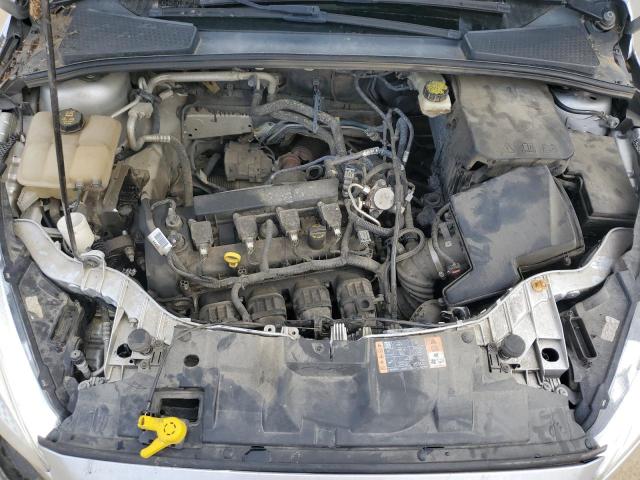 1FADP3E24HL205880 - 2017 FORD FOCUS S SILVER photo 11