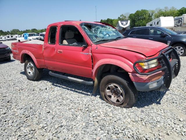 5TESN92NX1Z846886 - 2001 TOYOTA TACOMA XTRACAB PRERUNNER წითელი ფოტო 4