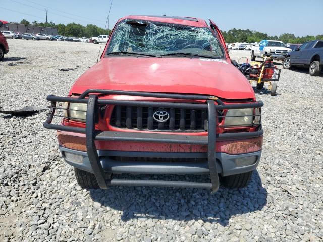 5TESN92NX1Z846886 - 2001 TOYOTA TACOMA XTRACAB PRERUNNER წითელი ფოტო 5