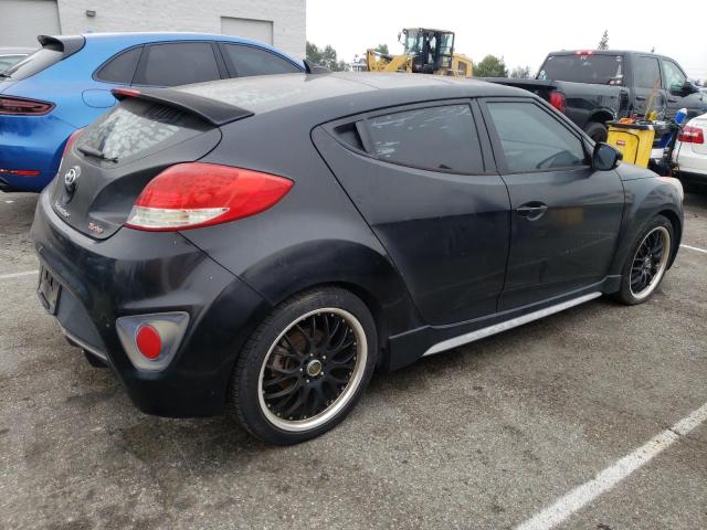 KMHTC6AE5DU104558 - 2013 HYUNDAI VELOSTER TURBO BLACK photo 3