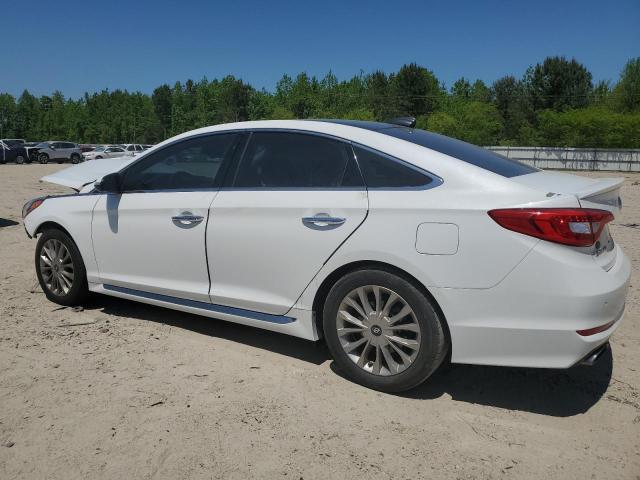 5NPE34AF8FH060949 - 2015 HYUNDAI SONATA SPORT WHITE photo 2