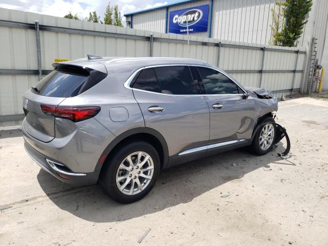 LRBAZLR43MD107669 - 2021 BUICK ENVISION PREFERRED 银色 照片 3