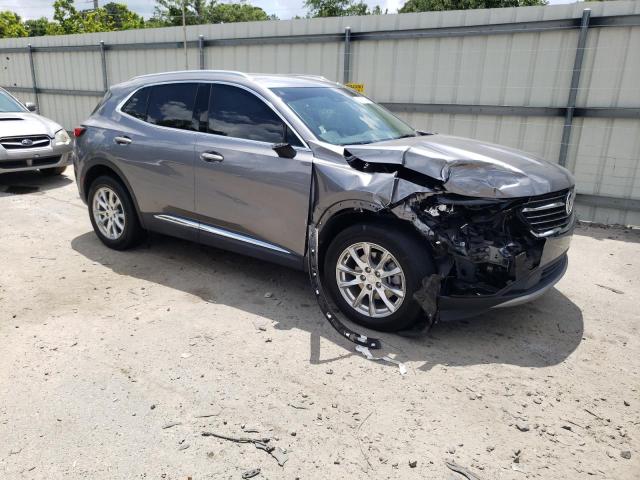 LRBAZLR43MD107669 - 2021 BUICK ENVISION PREFERRED 银色 照片 4