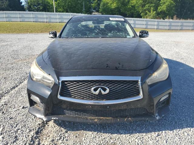 JN1BV7AR5EM684949 - 2014 INFINITI Q50 BASE BLACK photo 5