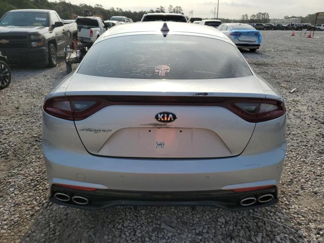 KNAE25LA2J6014768 - 2018 KIA STINGER PREMIUM SILVER photo 6