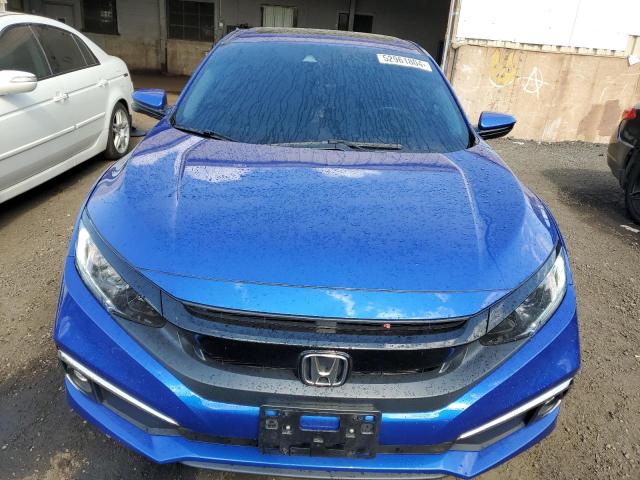 19XFC1F32LE209230 - 2020 HONDA CIVIC EX BLUE photo 5