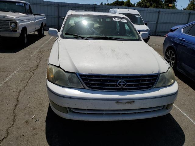 4T1BF28B03U284859 - 2003 TOYOTA AVALON XL WHITE photo 5