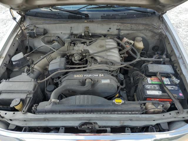 5TEGN92N02Z086975 - 2002 TOYOTA TACOMA DOUBLE CAB PRERUNNER SILVER photo 11