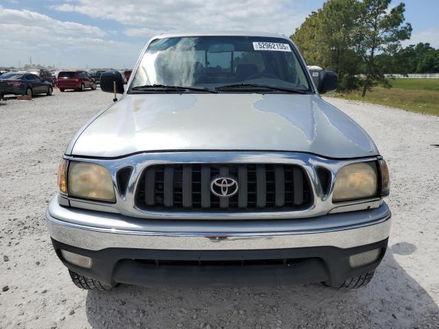 5TEGN92N02Z086975 - 2002 TOYOTA TACOMA DOUBLE CAB PRERUNNER SILVER photo 5