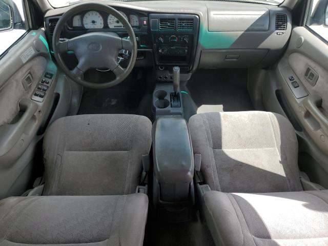 5TEGN92N02Z086975 - 2002 TOYOTA TACOMA DOUBLE CAB PRERUNNER SILVER photo 8