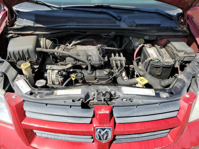 2D4RN4DE7AR171683 - 2010 DODGE GRAND CARA SE RED photo 12