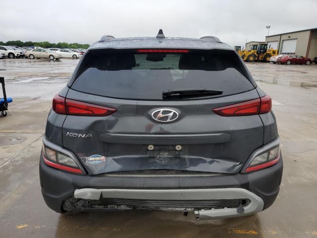 KM8K62AB1PU011347 - 2023 HYUNDAI KONA SEL GRAY photo 6