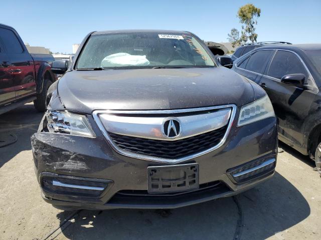 5FRYD4H41EB005205 - 2014 ACURA MDX TECHNOLOGY GRAY photo 5