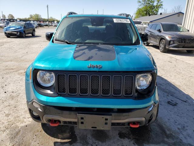 ZACNJDC18NPN87822 - 2022 JEEP RENEGADE TRAILHAWK BLUE photo 5
