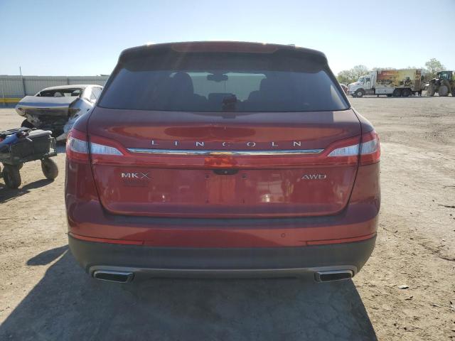 2LMPJ8LR3GBL27943 - 2016 LINCOLN MKX RESERVE MAROON photo 6