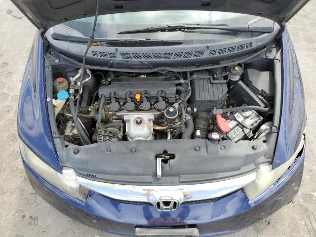 19XFA1F65BE008677 - 2011 HONDA CIVIC LX-S أزرق صورة 11