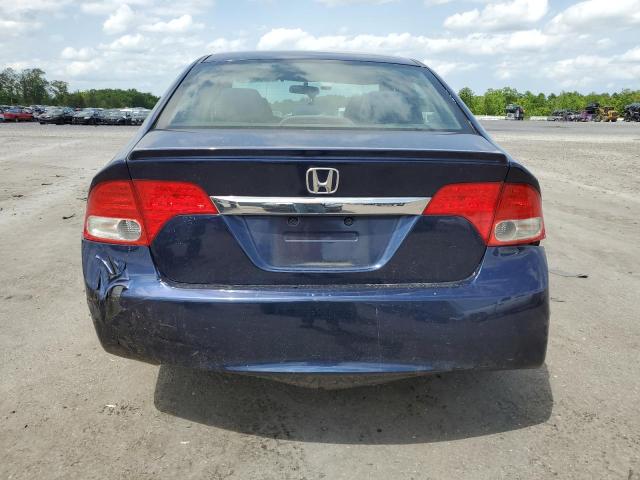 19XFA1F65BE008677 - 2011 HONDA CIVIC LX-S أزرق صورة 6