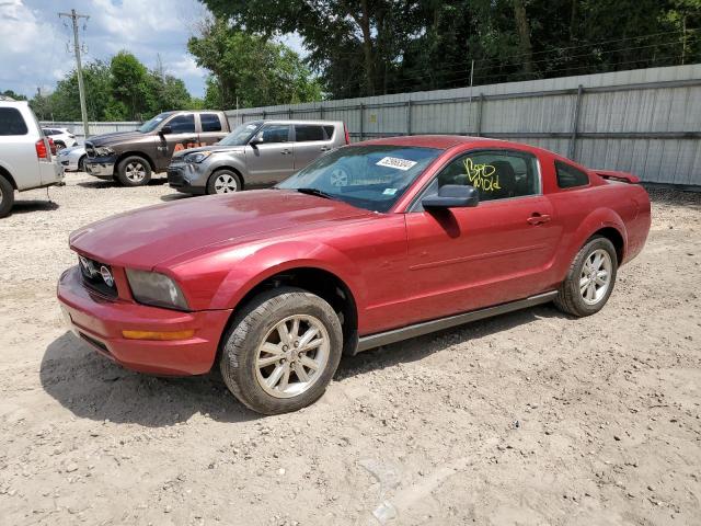 1ZVFT80N155219715 - 2005 FORD MUSTANG RED photo 1