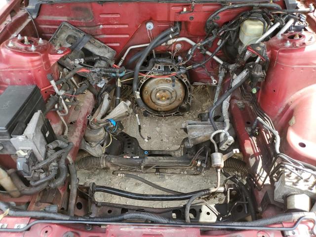 1ZVFT80N155219715 - 2005 FORD MUSTANG RED photo 11